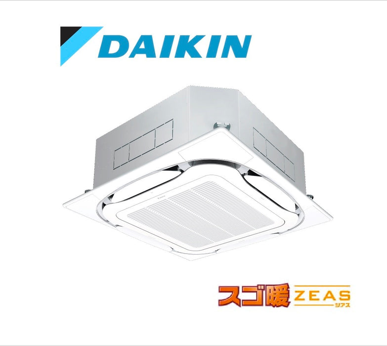 SDRC112BBN ダイキン スゴ暖ZEAS 天井埋込カセット形　S-ラウンドフロー〈センシング〉タイプ　標準シングル 4.0馬力相当